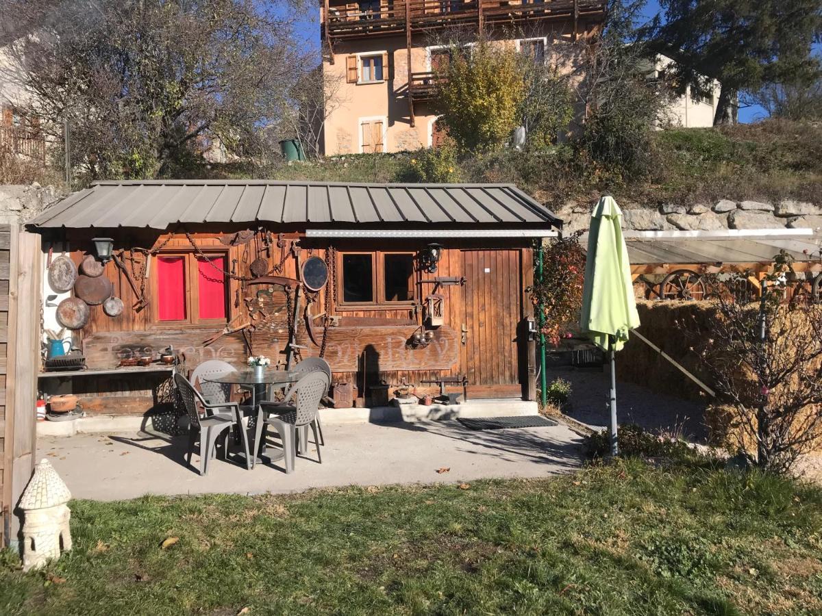 Le Love Chalet Des Alpes Guillestre Εξωτερικό φωτογραφία